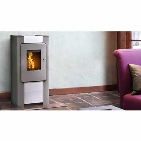 CRISTAL + - Poêle à granulés canalisable CADEL 9Kw