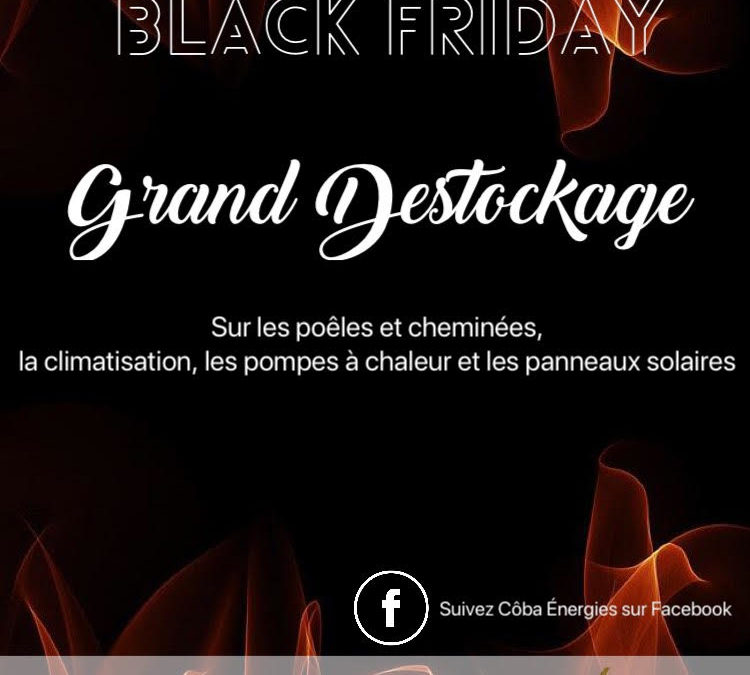 Black Friday chez Côba