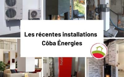 Retour en images sur nos récentes installations