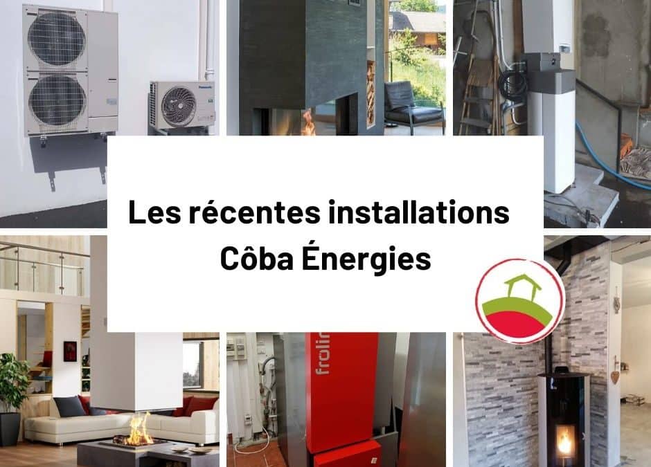 Retour en images sur nos récentes installations